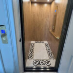 Crown Elevator installation Cream Ridge NJ brushed gold fixtures