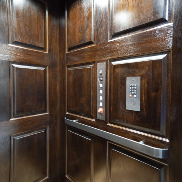 Interior of residential Waupaca elevator