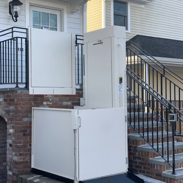 Vertical platform lift ADA compliant for commercial property Morristown NJ