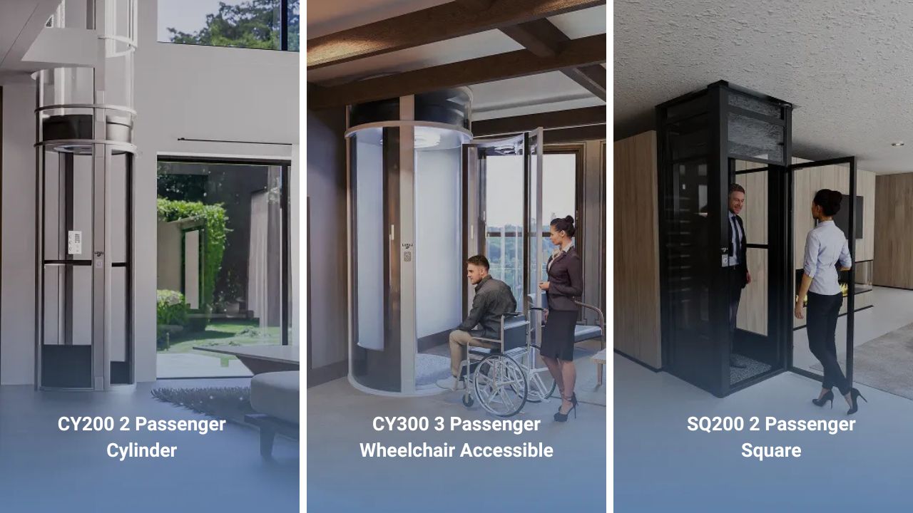 Crown Elevator Level Up Home Elevator Models - Crown Elevator & Lift ...
