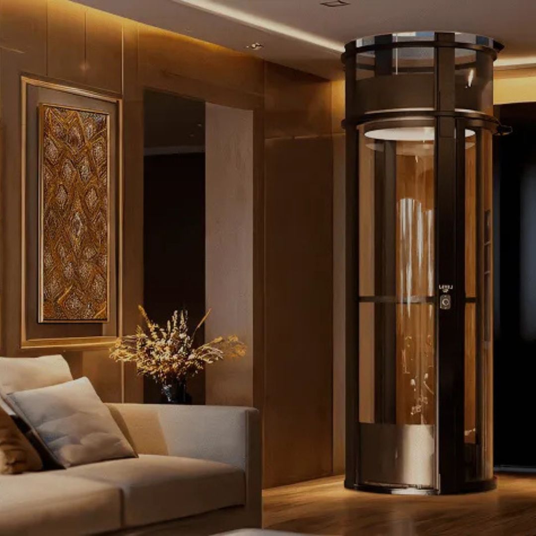 Crown Elevator Level Up Lift in gold