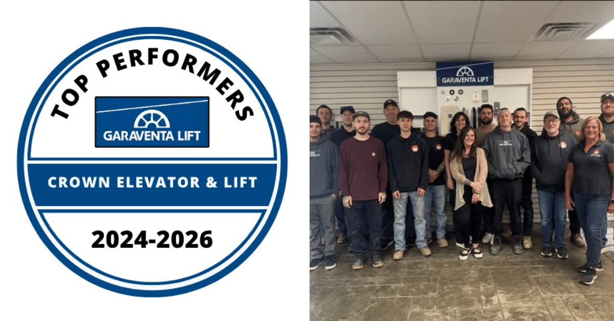 crown elevator garaventa lift top performers and crown elevator team