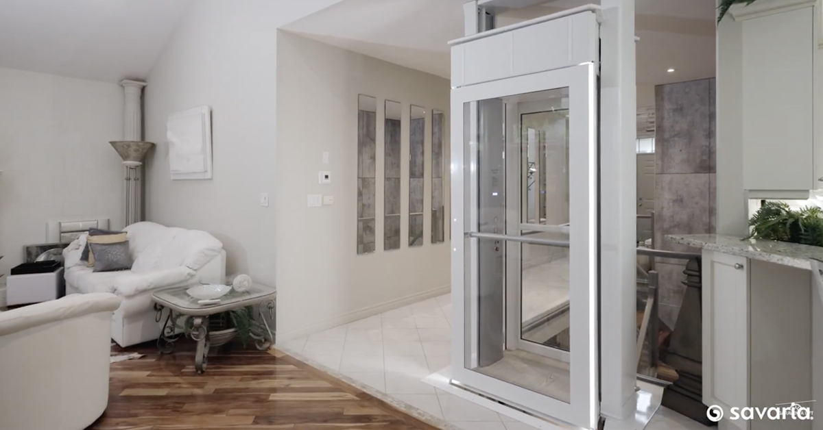 crown-elevator-savaria-luma-through-floor-lift-blog Crown Elevator NJ and Savaria Luma Lift in living room